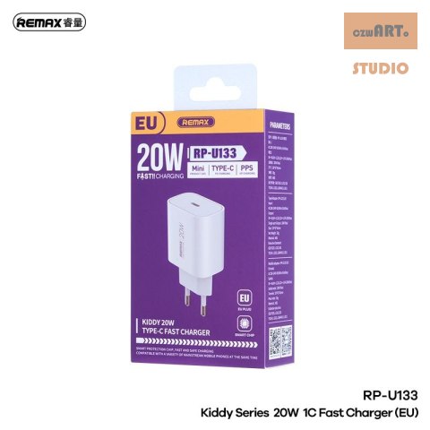 ŁAD SIEC REMAX KIDDY SERIES 20W RP-U133 WHITE ŁAD SIEC REMAX KIDDY SERIES 20W RP-U133 WHITE