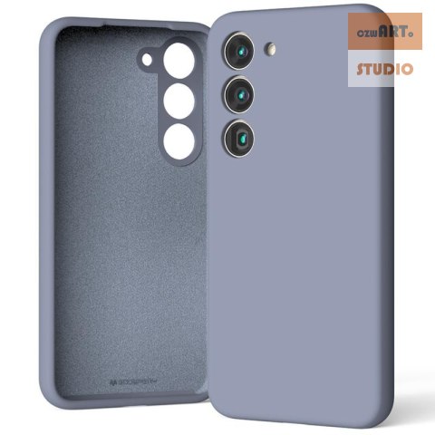 Mercury Silicone Case Samsung S23 FE 5G LAVENDER GRAY / LAWENDOWY