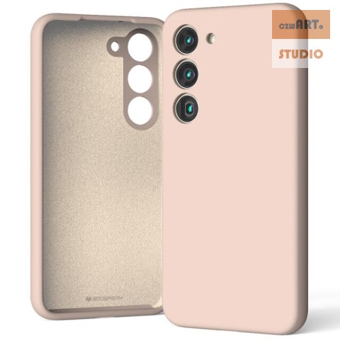 Mercury Silicone Case Samsung S23 FE 5G PINK SAND / PUDROWY RÓŻ