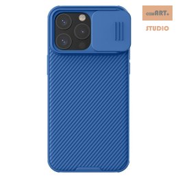 NILLKIN CAMSHIELD PRO IPHONE 15 PRO (6,1) BLUE / NIEBIESKI