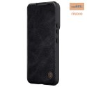 Nillkin Qin Pro Leather Case Samsung S22, BLACK / CZARNY