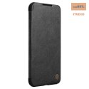 Nillkin Qin Pro Leather Case Samsung S22, BLACK / CZARNY