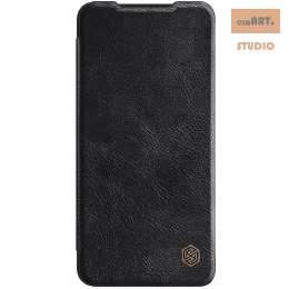 Nillkin Qin Pro Leather Case Samsung S22 Ultra, BLACK / CZARNY