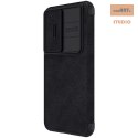 Nillkin Qin Pro Leather Case Samsung S23, BLACK / CZARNY