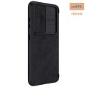 Nillkin Qin Pro Leather Case Samsung S23, BLACK / CZARNY