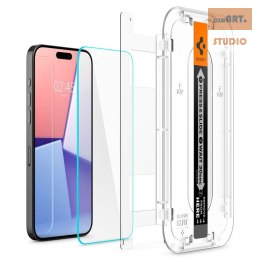 SPIGEN GLAS.TR EZ FIT IPHONE 15 PRO + ADAPTER