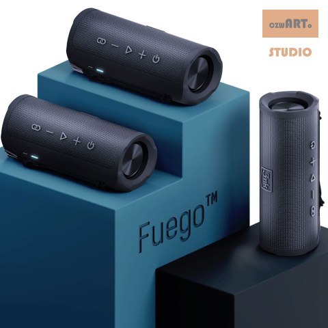 3MK GŁOŚNIK BLUETOOTH FUEGO 30W CZARNY 3MK GŁOŚNIK BLUETOOTH FUEGO 30W CZARNY