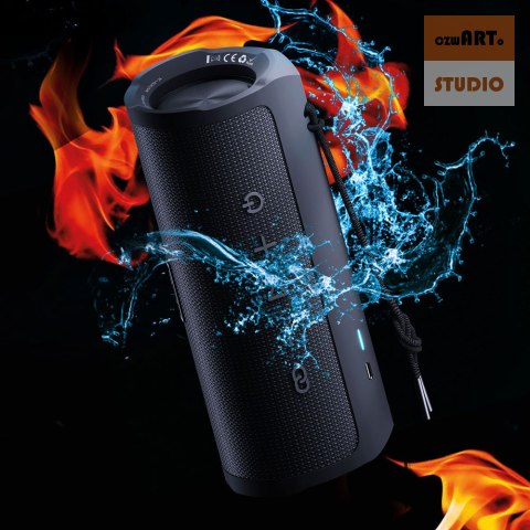 3MK GŁOŚNIK BLUETOOTH FUEGO 30W CZARNY 3MK GŁOŚNIK BLUETOOTH FUEGO 30W CZARNY