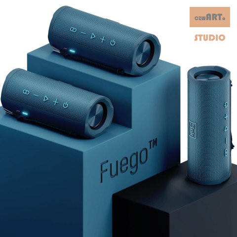 3MK GŁOŚNIK BLUETOOTH FUEGO 30W NIEBIESKI 3MK GŁOŚNIK BLUETOOTH FUEGO 30W NIEBIESKI