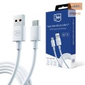 3MK KABEL HYPER USB/TYPE-C 1,2m 5A biały