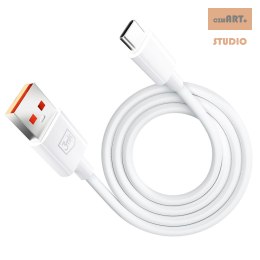 3MK KABEL HYPER USB/TYPE-C 1,2m 5A biały