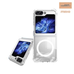 ETUI MAGNETIC SAMSUNG GALAXY Z FLIP5 CLEAR / PRZEŹROCZYSTY