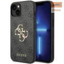 GUESS IPHONE 15 PRO BIG METAL LOGO GUHCP15L4GMGGR SZARY/GREY