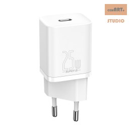 ŁAD SIEC BASEUS SUPER SI QC 1C 25W WHITE