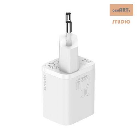 ŁAD SIEC BASEUS SUPER SI QC 1C 25W WHITE ŁAD SIEC BASEUS SUPER SI QC 1C 25W WHITE