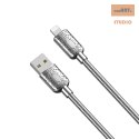 XO KABEL NB216 USB/Lightning 1m 2,4A srebrny