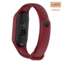 Opaska Smart Band M5/M6 BORDOWY / BURGUNDY