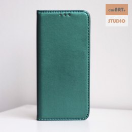 Etui Smart Magnetic do Xiaomi Redmi A1/ Redmi A2 ciemnozielony