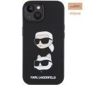 KARL LAGERFELD IPHONE 15 KARL&CHOUPETTE HEAD KLHCP15SSDHKCNK BLACK