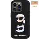 KARL LAGERFELD IPHONE 15 PRO KARL& CHOUPETTE HEAD KLHCP15LSDHKCNK BLACK