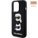 KARL LAGERFELD IPHONE 15 PRO KARL& CHOUPETTE HEAD KLHCP15LSDHKCNK BLACK