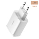 ŁAD SIEC BASEUS COMPACT QUICK CHARGER 3xUSB 17W BIAŁA/WHITE