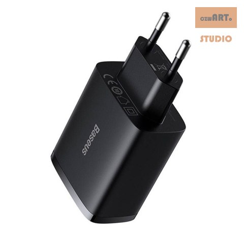 ŁAD SIEC BASEUS COMPACT QUICK CHARGER 3xUSB 17W CZARNA/BLACK ŁAD SIEC BASEUS COMPACT QUICK CHARGER 3xUSB 17W CZARNA/BLACK