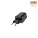 Ład sieć Hammer Rapid Charge Duo PD 20W USB-A+C, BLACK / CZARNY