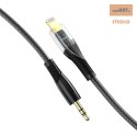 XO Clear kabel audio NB-R241A Lightning/ Jack 3,5mm 1m czarny