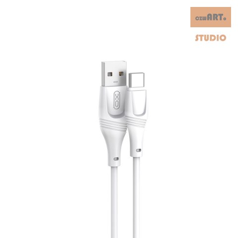 XO KABEL NB238 USB/USB-C 2,4A 1m biały