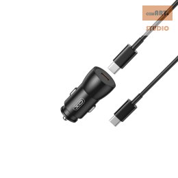 XO ŁAD SAM. CC57 PD 35W PD Czarna + Kabel USB-C