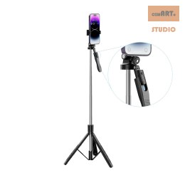 XO SELFIESTICK BT TRIPOD SS15 180cm Czarny