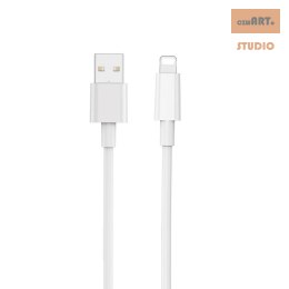WIWU Kabel C006 USB - Lightning 1,2 m 2,4A biały