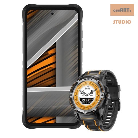 ZESTAW SMARTFON HAMMER BLADE 4 + HAMMER WATCH PLUS