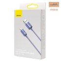 KABEL BASEUS USB/LIGHTNING CRYSTAL SHINE 2.4A 2M FIOLET/PURPLE