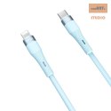 NILLKIN DATA CABLE FLOWSPEED SILICON TYPE C-LIGHTNING PD 27W, BLUE / NIEBIESK