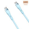 NILLKIN DATA CABLE FLOWSPEED SILICON TYPE C-TYPE C PD 60W, BLUE / NIEBIESKI