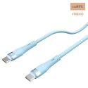 NILLKIN DATA CABLE FLOWSPEED SILICON TYPE C-TYPE C PD 60W, BLUE / NIEBIESKI