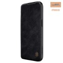 Nillkin Qin Pro Leather Case Iphone 15 Plus (6.7), BLACK / CZARNY