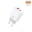 XO ŁAD SIEC CE12 PD QC 3.0 20W BIAŁA + KABEL USB-C/USB-C