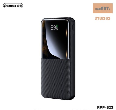 POWERBANK REMAX CYNILE SERIES 20000mAh RPP-623 PD 20W+QC 22,5W BLACK