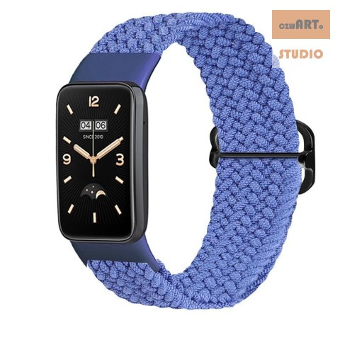 Pasek Pleciony Mi Band 7 Pro / M7 Pro (4), BLUE / NIEBIESKI