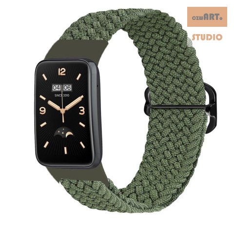 Pasek Pleciony Mi Band 7 Pro / M7 Pro (5), GREEN / ZIELONY Pasek Pleciony Mi Band 7 Pro / M7 Pro (5), GREEN / ZIELONY
