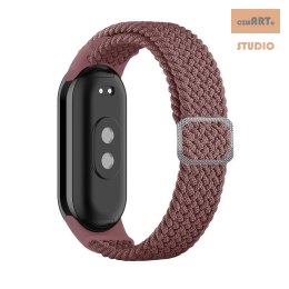 Pasek Pleciony Mi Band 8 / M8 (24), CAPPUCCINO
