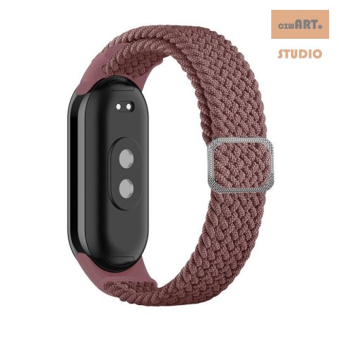 Pasek Pleciony Mi Band 8 / M8 (24), CAPPUCCINO Pasek Pleciony Mi Band 8 / M8 (24), CAPPUCCINO
