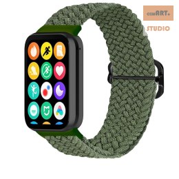Pasek Pleciony Mi Band 8 Pro / M8 Pro (2), GREEN / ZIELONY