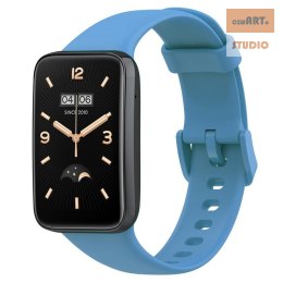 Pasek Silikonowy Mi Band 7 Pro / M7 Pro (1), LIGHT BLUE / BŁĘKITNY