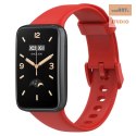 Pasek Silikonowy Mi Band 7 Pro / M7 Pro (10), RED / CZERWONY