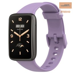 Pasek Silikonowy Mi Band 7 Pro / M7 Pro (8), PURPLE / FIOLETOWY