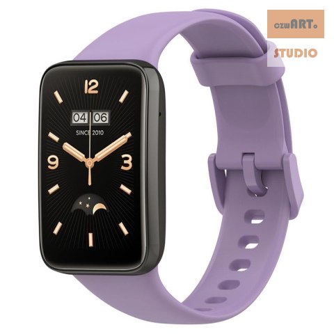 Pasek Silikonowy Mi Band 7 Pro / M7 Pro (8), PURPLE / FIOLETOWY Pasek Silikonowy Mi Band 7 Pro / M7 Pro (8), PURPLE / FIOLETOWY